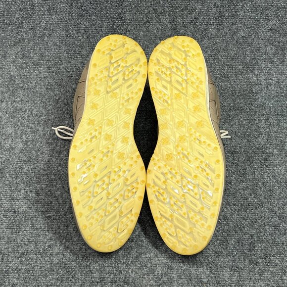 Skechers Go Golf Elite 2 Spikeless Golf Shoes Mens Size 11.5 Tan Leather Sneaker - Picture 9 of 11